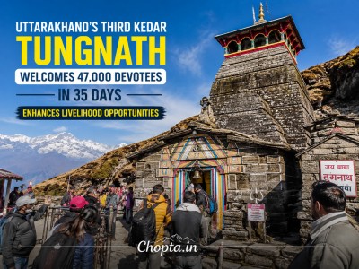 Highest Visitors for Tungnath Chopta