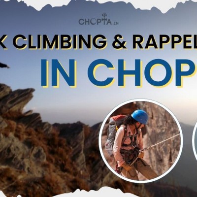 Rock Climbing & Rappelling in Chopta