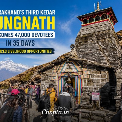 Tungnath Temple Sees 47,000 Devotees in 35 Days