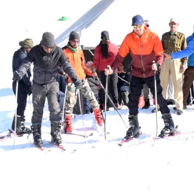 Skiing Training in Chopta (Monal Festival)