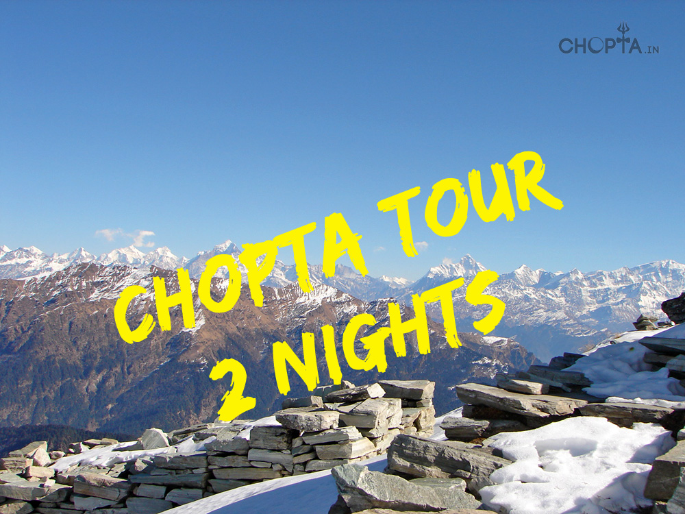 2 Nights Chopta – Tungnath Trekking Tour Package