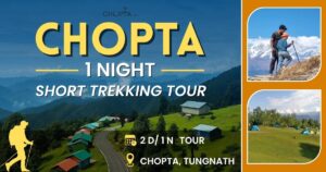 1 night trekking tour of Chopta