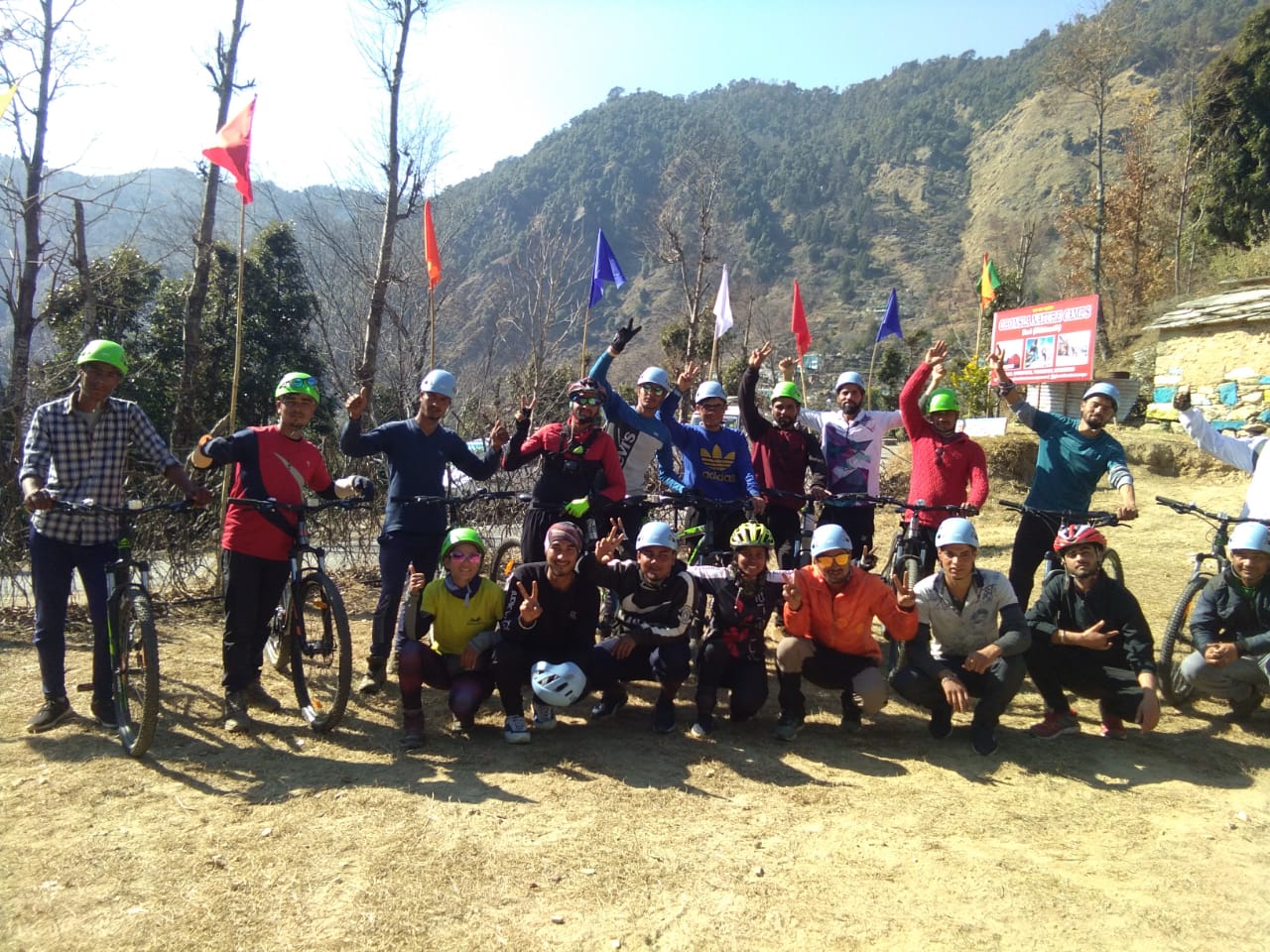Mountain Biking Training Started : 18 Feb 2020 (Monal Festival)